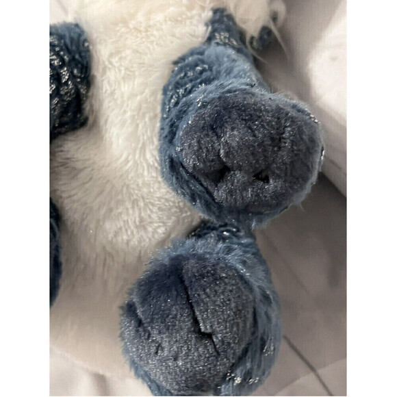 Wild Republic Blue Silver Tiger Foilkins Plush 6” Jungle Stuffed Animal Rare HTF - Picture 8 of 9